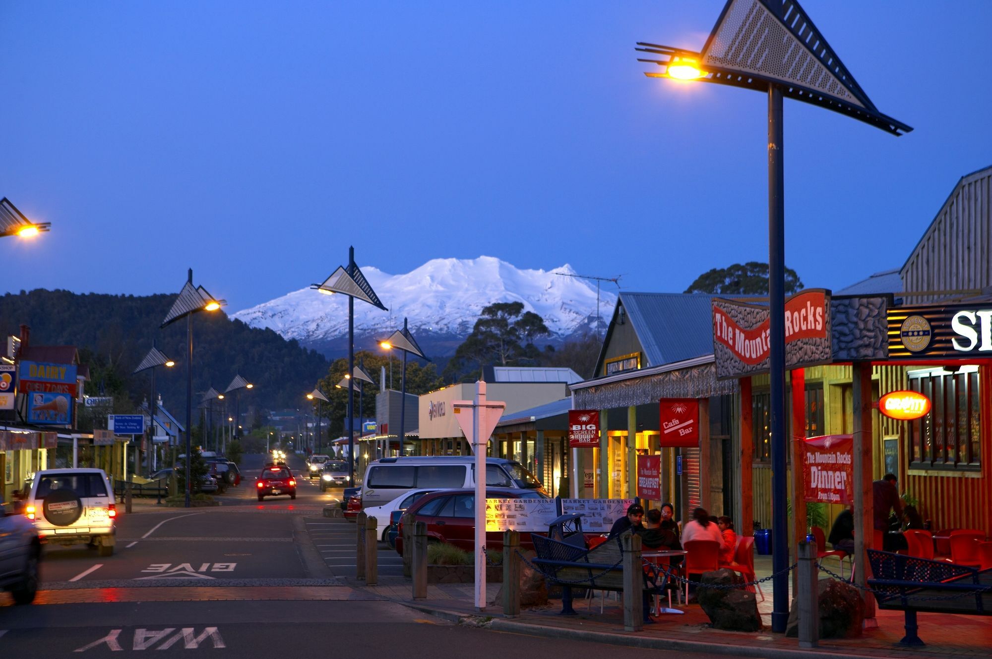 The Hobbit Motorlodge Ohakune Bagian luar foto
